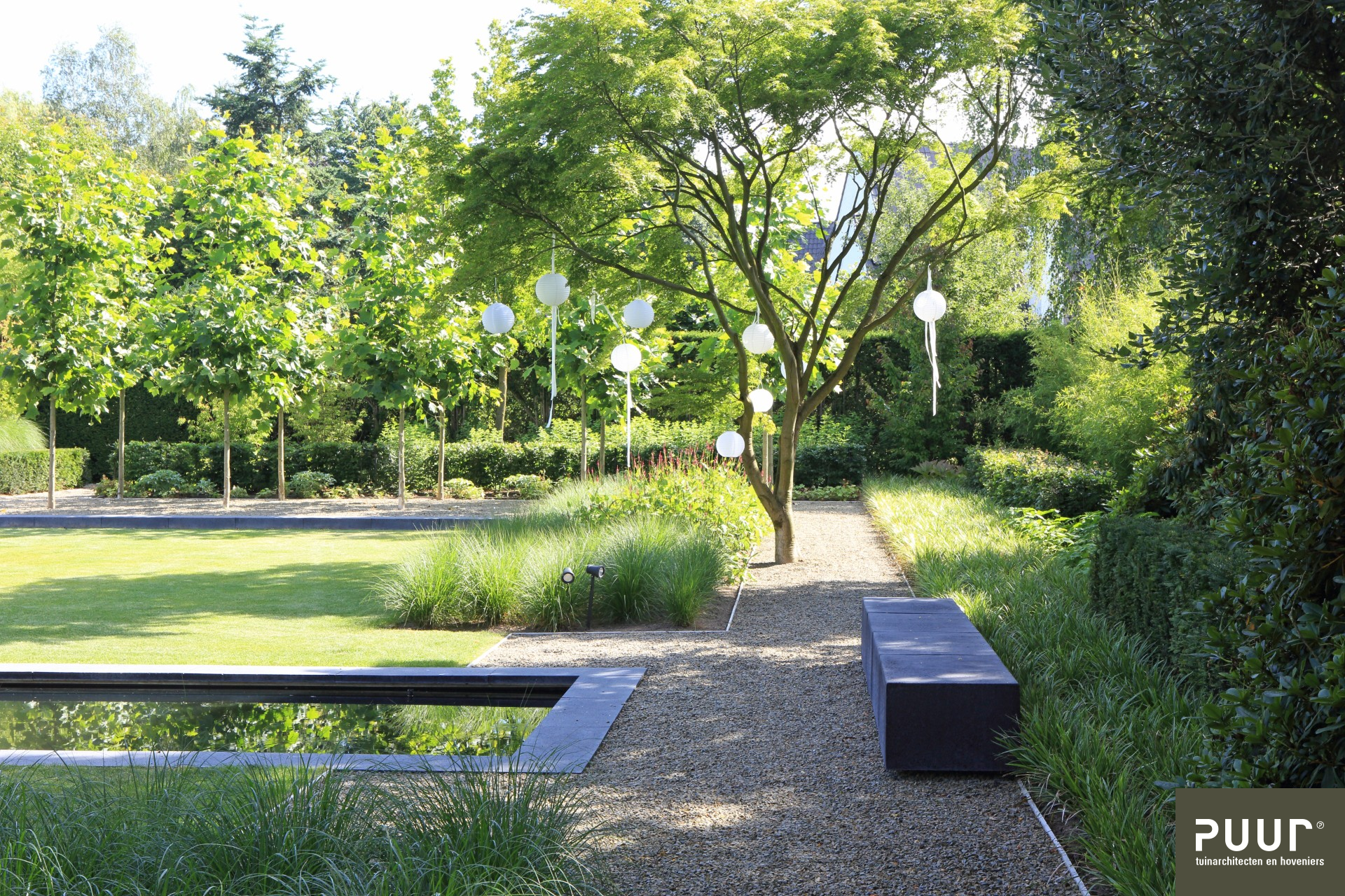 Parktuin met vijver_PUUR Groen